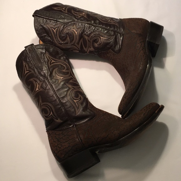 M A B O Other - M A B O Western Leather Boots Men Sz 9.5